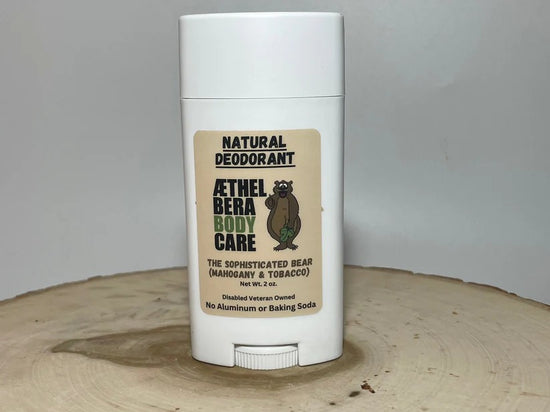 Aethelbera Body Care Natural Aluminum-Free Deodorant (Auld Oak & Ember)